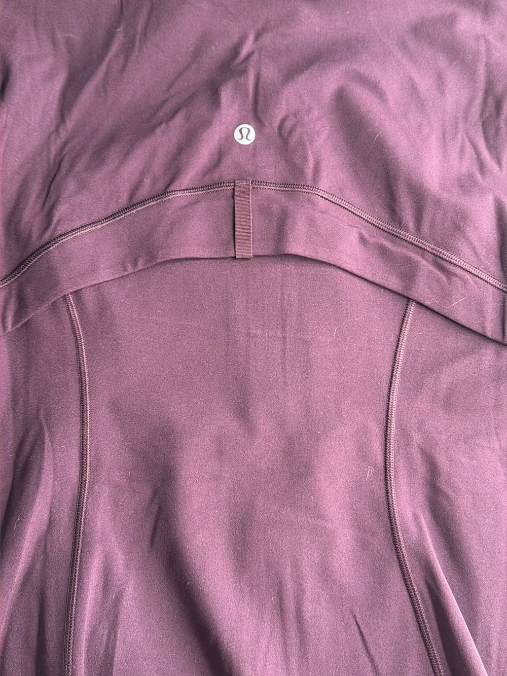 Lululemon Cropped Plum Zip-Up Active Jacket NWT Size 10 - Picture 4 of 7